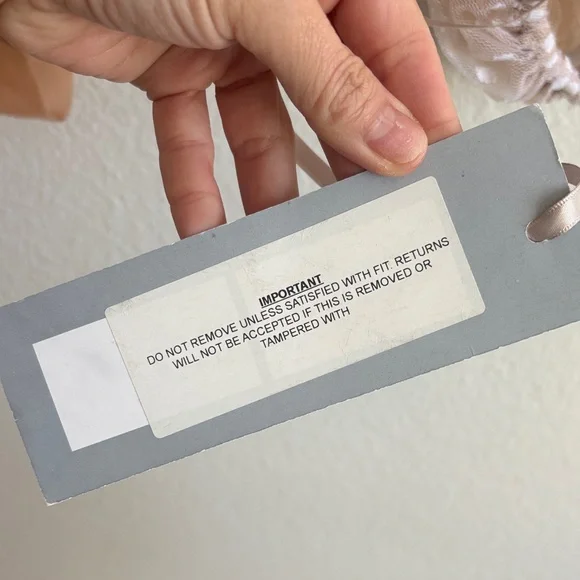 NWT The Dolls House Polka Dot Sheer Sleeve Bodysuit - Tan and White - Picture 9 of 12